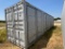 40' 1 Trip 4 Section Storage Container