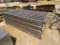 17-Metal Fence Panels 7'8x4
