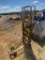 Rolling Cagged Metal Cart