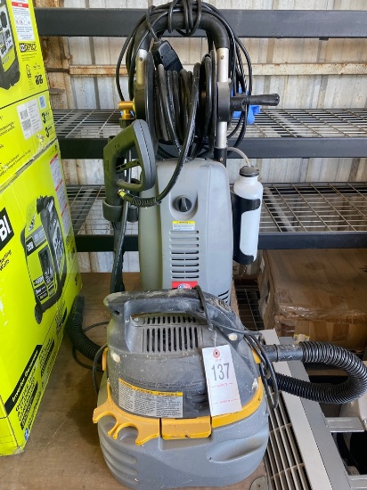 Shop Vac & Electric pressure washer