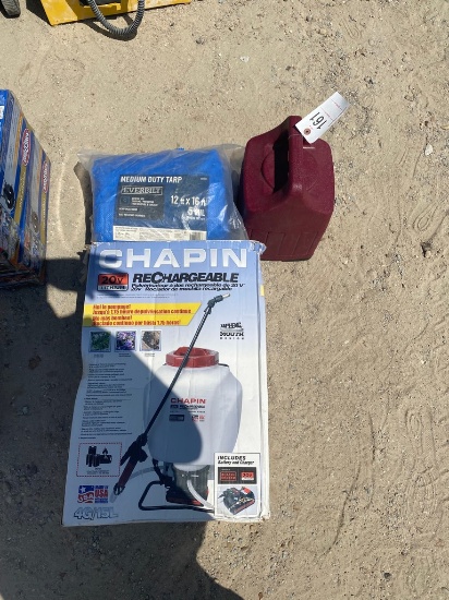 Chapin Backpack sprayer, 2 Tarps