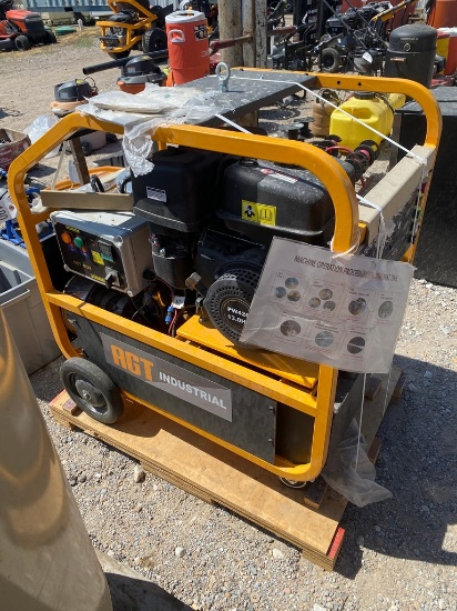 AGT Industrial 4000 PSI heated pressure washer diesel