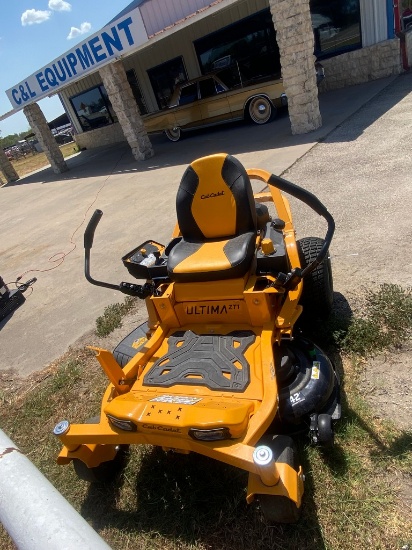 42" Cub Cadet zero turn 22hp motor led lights no issues