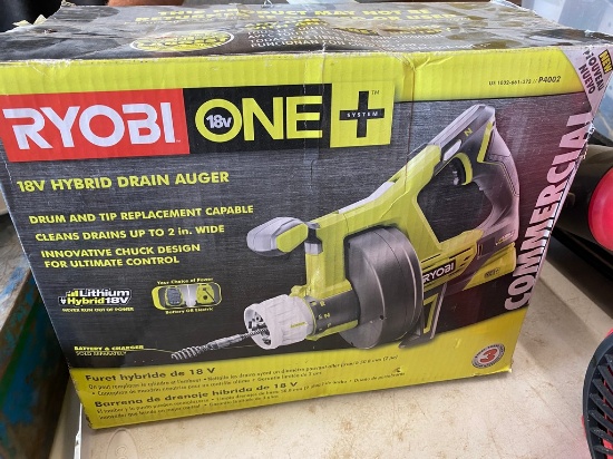 Ryobi 18V Drain auger