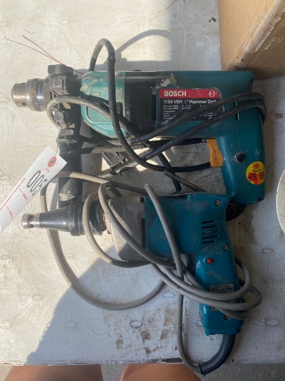Makita Dry wall gun & bosch hammer drill