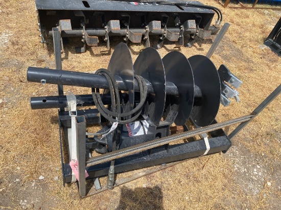 Jct 72" Quick Attach Auger with 2 bits