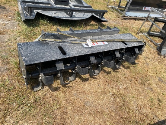 72" JCT Skid Steer Rotary Tiller
