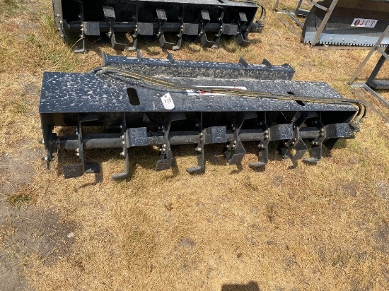 72" JCT Skid Steer Rotary Tiller