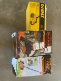 Black & Decker 3 in 1 Vacpack & black & decker 12 amp Edger & Dewalt Band Saw