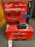 New Milwaukee fuel grinder 4 1/2/ 5 inch with 5.0 Battery