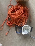 Bundle of Extension cords,shop light