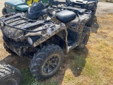 Can Am Outlander 570 Camo 4800 miles 570 hrs has title
