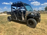 2016 Polaris Ranger 900 Crew Roof rack,front bumper, glass winshield,winch after market tires and wh