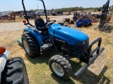 New Holland TC29 4WD Diesel Tractor runs & operates with 4' Brush Cutter