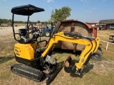 Mini Excavator Push Blad hand control