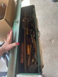 Tool box with Wood Working tools
