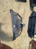 Jeep Wrangler Rear tire rack