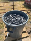 Rubbermaid can full of USB Plugs