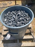 Rubbermaid can full of USB Plugs