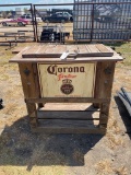 Corona wood Cooler