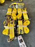 New 5- 1.5 inch rachet straps