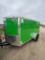 New 2023 5x10 Tow 1/0 enclosed trailer has MSO