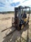 Doosan Daewoo model D255 forklift runs & Operates Diesel Engine