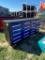 Blue 20 drawer tool Box with keys