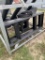 Heavy Duty Skid Steer auger with 3 bits, hex head