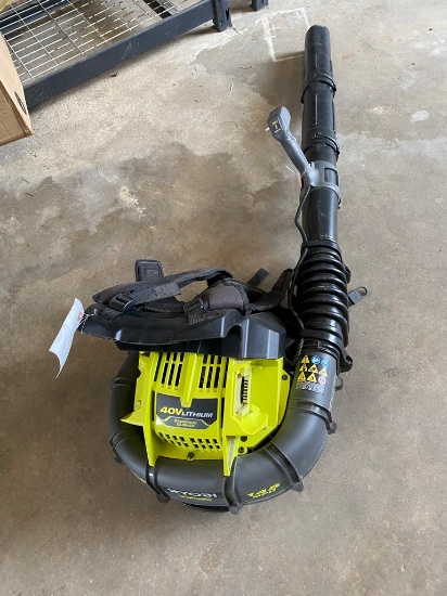 Ryobi Backpack Blower 40V