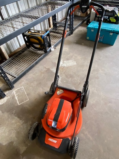 Echo 56V Self Propell mower no charger has battery