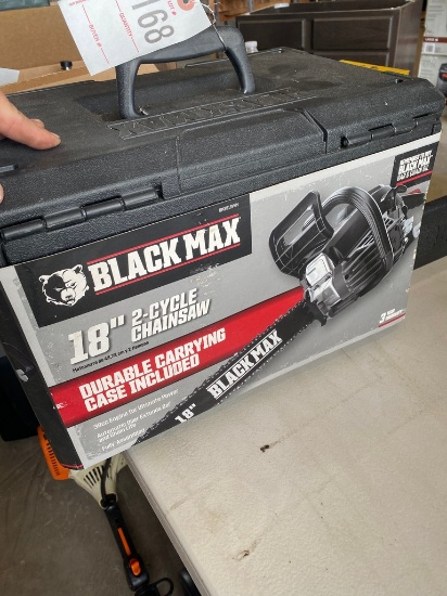 Black Max 18" Chain Saw