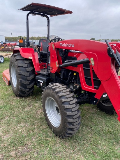 Mahindra Tractor 5155 with front end loader rhino 172 brush hog  200 hrs