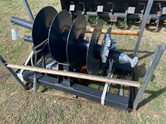 Jct Quick attach Auger with 2 Bits