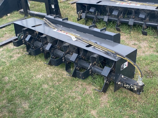 72" JCT Skid Steer Rotary Tiller