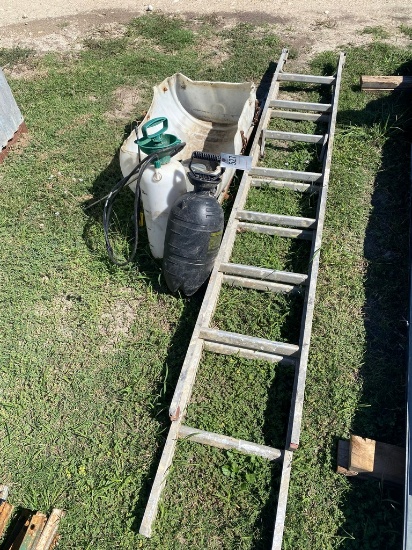 Feeder & ladder & sprayers