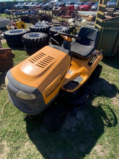 New Poulan pro riding mower doesn’t run