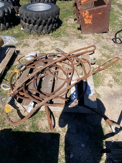 Pallet of HD Excavator Cables