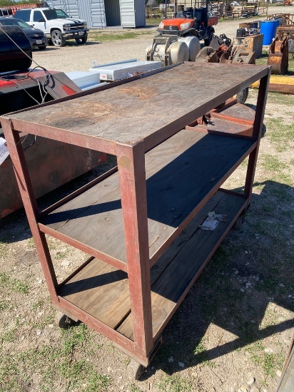HD Metal Cart With Casters