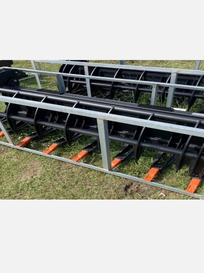 Heavy Duty Skid Steer root Grapple
