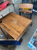 Antique School Desk