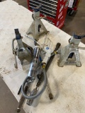 3 Jack Stands,Air Grease Gun & Misc