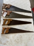 Bundle of Antique saws