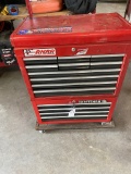 1 Red Metal tool Box Craftsman