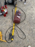 Extendable pressure washer wand &hose,air tank
