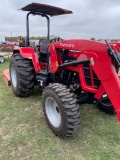 Mahindra Tractor 5155 with front end loader rhino 172 brush hog  200 hrs