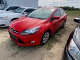 2012 Ford 4 Door Focus runs & Drives Salvage title
