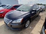 2013 Nissan Sentra Grey 4 Door Shows 134K Miles Runs & drives bonded title