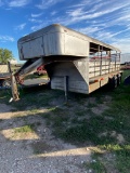 6x16 Hardtop Stock trailer very good shape no rust