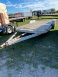 18ft. Car Hauler Metal Floor with title